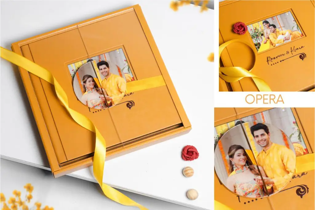 WEDDINGPUR leather-bound wedding photo album – timeless keepsake for your wedding day