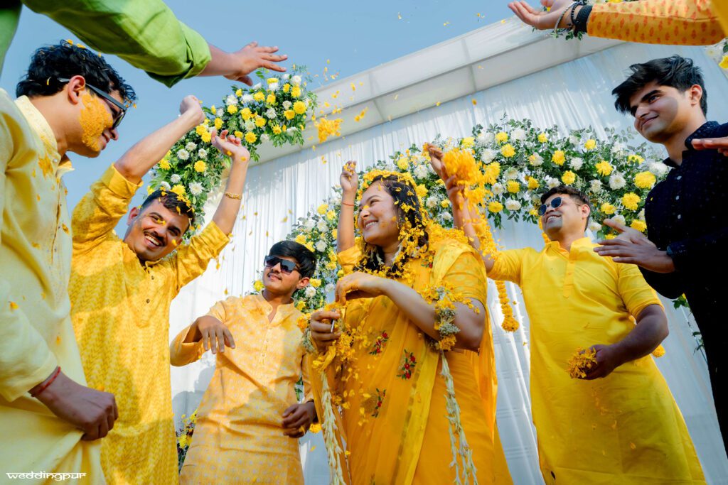 Why Do People Wear Yellow Clothes in the Haldi Ceremony?